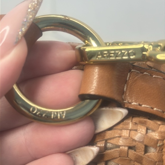 Arezzo vegetable tanned leather top Handel/shoulder strap bag - Picture 7 of 9